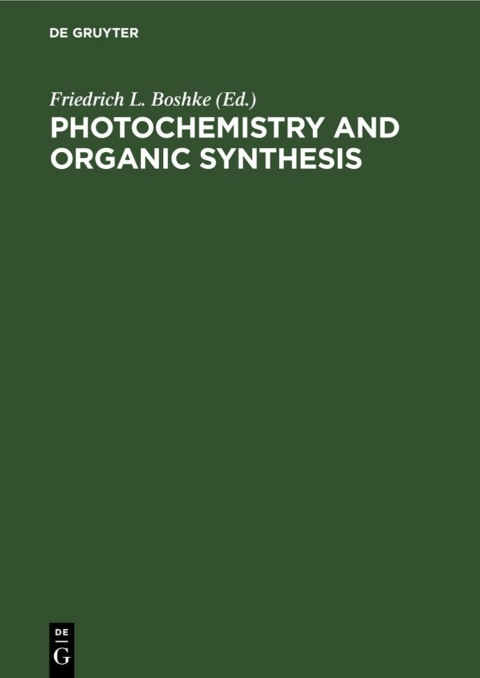 Cover image for book Photochemistry and Organic Synthesis