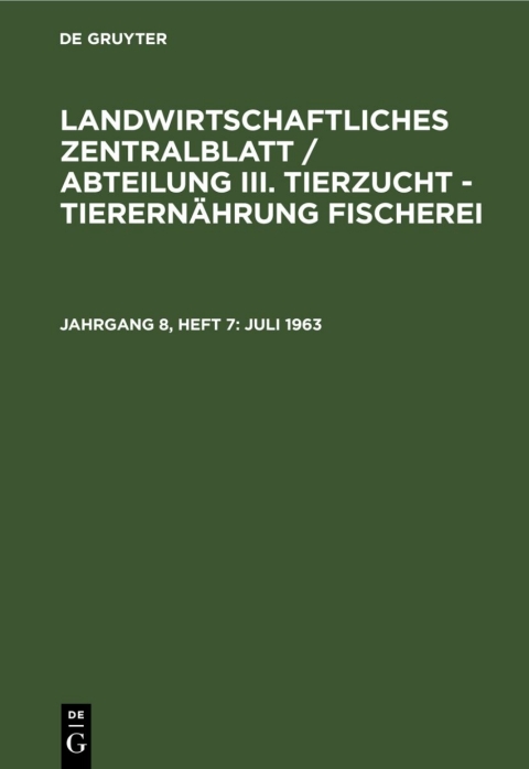 Cover image for book Juli 1963