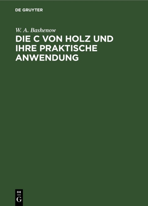 Cover image for book Die Flüssigkeitsdurchlässigkeit von Holz und ihre praktische Anwendung