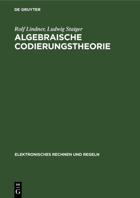 Cover image for book Algebraische Codierungstheorie