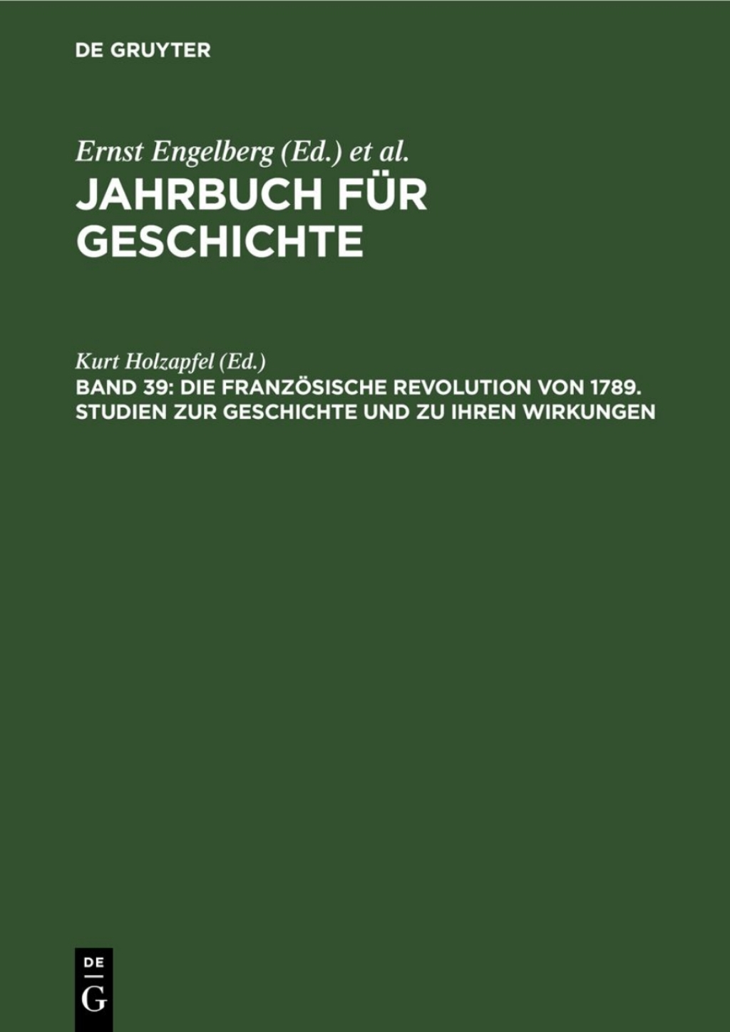 Page Fidelity Die Französische Revolution von 1789. Studien zur Geschichte und zu ihren Wirkungen; $175.37