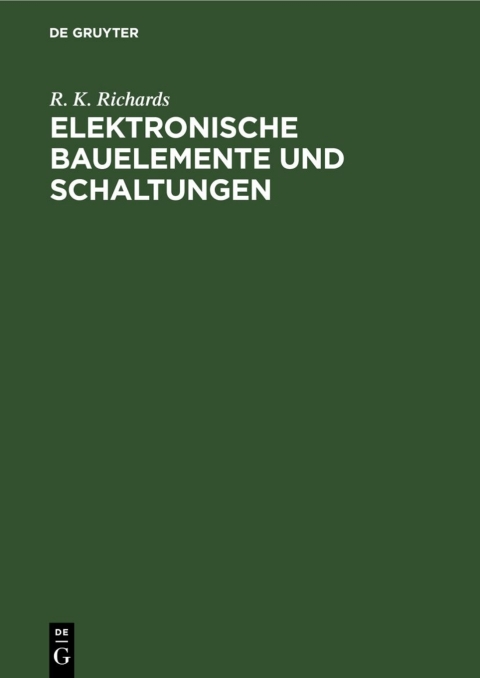 Cover image for book Elektronische Bauelemente und Schaltungen
