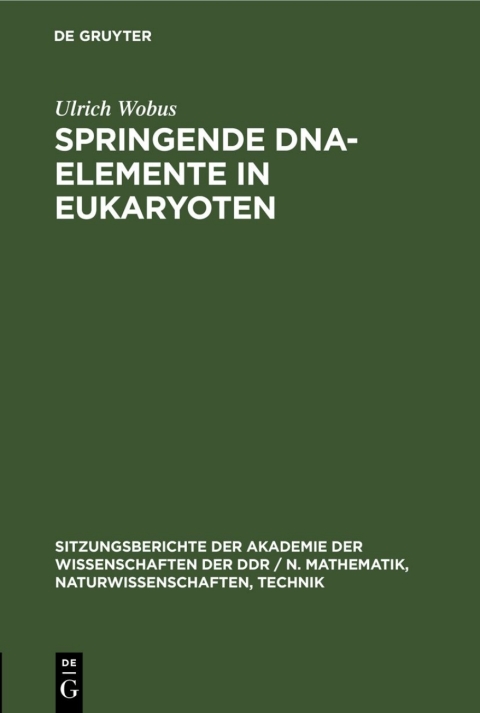 Cover image for book Springende DNA-Elemente in Eukaryoten
