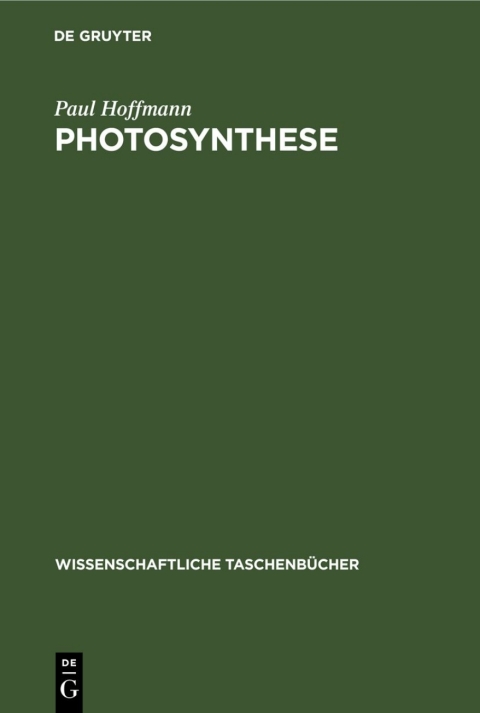 Cover image for book Photosynthese