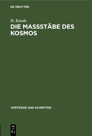 Die Maßstäbe des Kosmos
