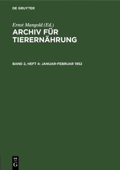 Cover image for book Januar-Februar 1952