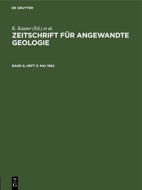 Cover image for book Mai 1962