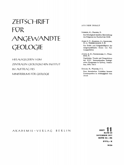 Cover image for book November 1977