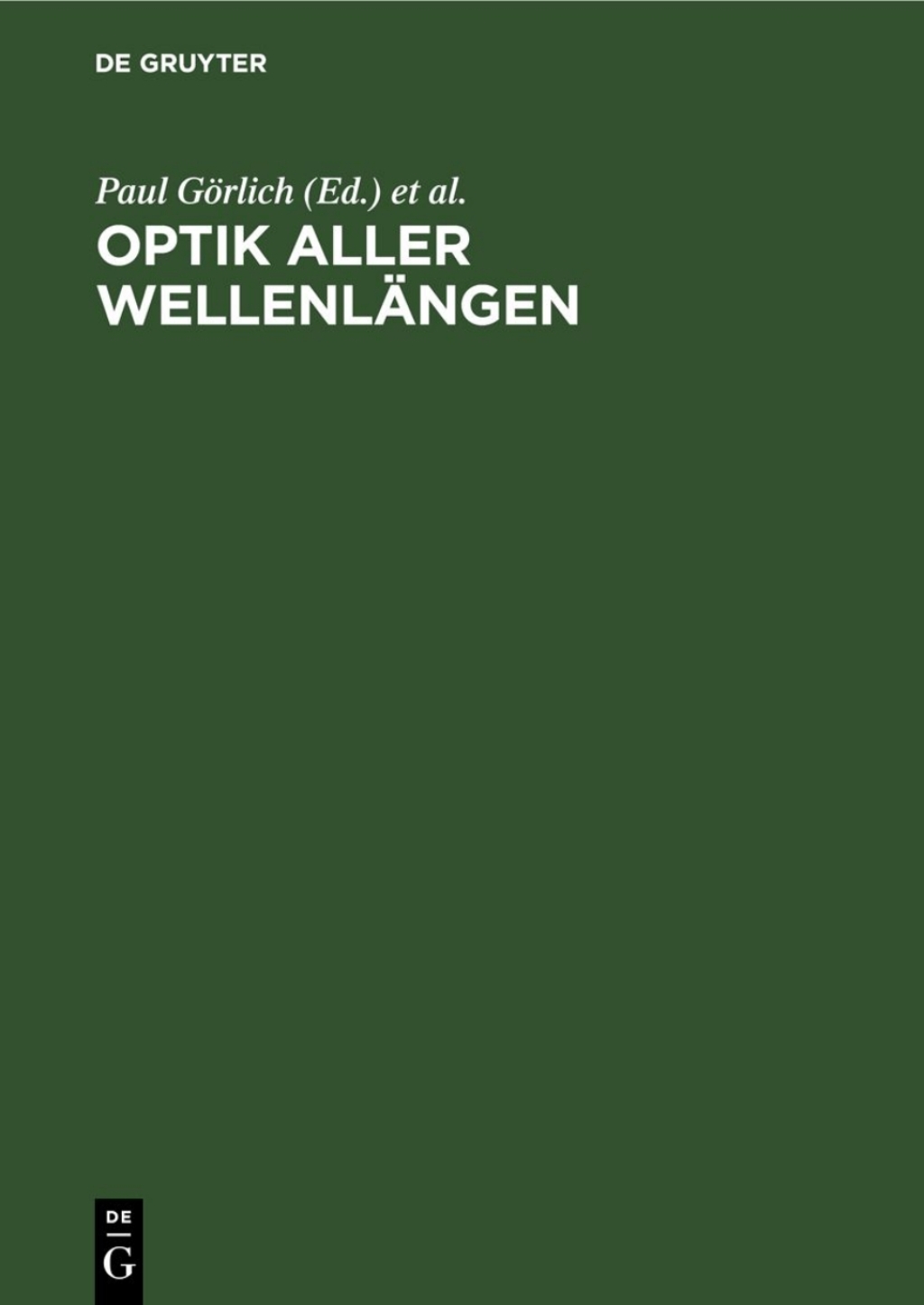 Page Fidelity Optik aller Wellenlängen; $155.39