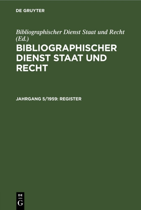 Cover image for book Register