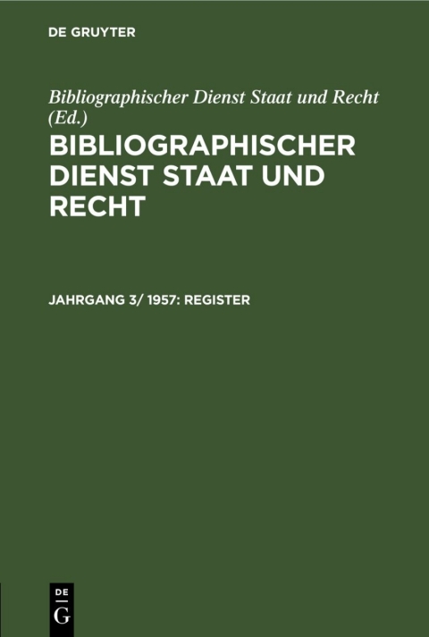 Cover image for book Register