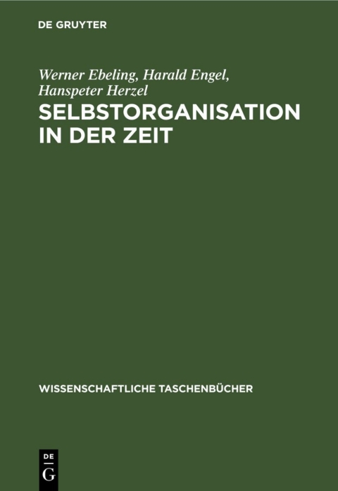 Cover image for book Selbstorganisation in der Zeit