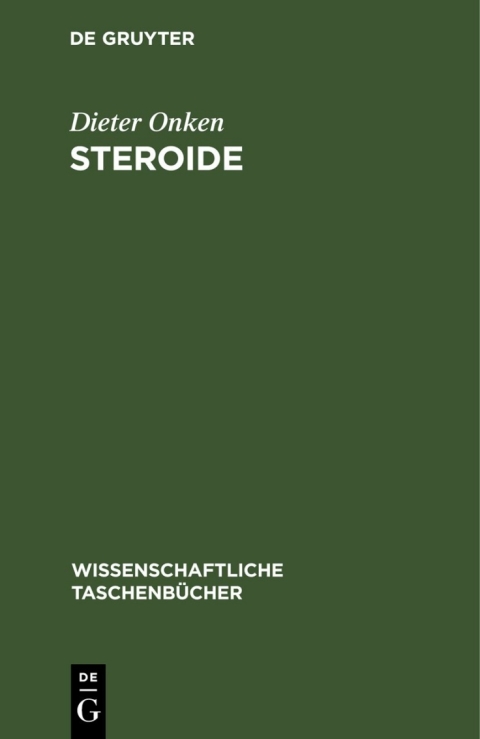 Cover image for book Steroide