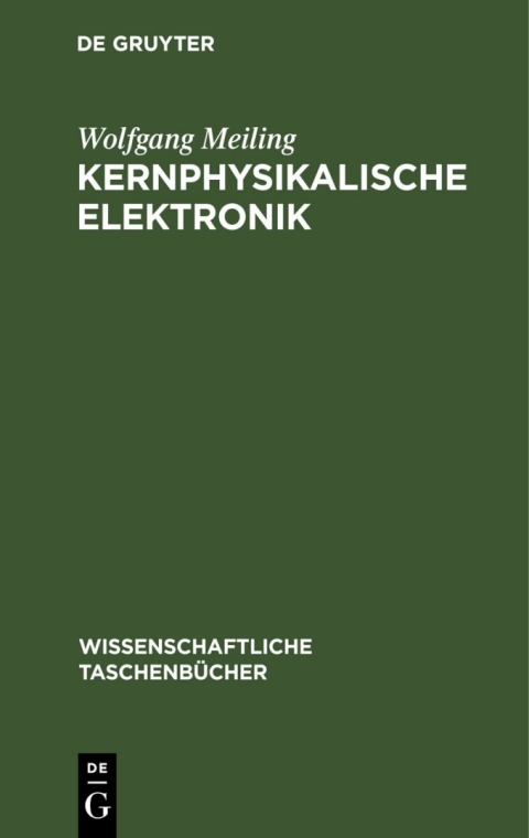 Cover image for book Kernphysikalische Elektronik