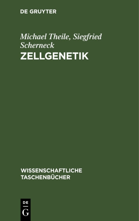 Cover image for book Zellgenetik