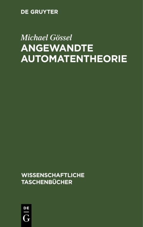 Cover image for book Angewandte Automatentheorie