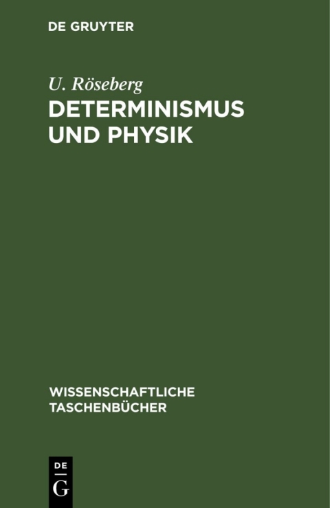 Cover image for book Determinismus und Physik