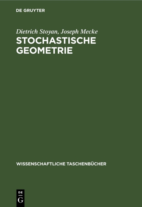 Cover image for book Stochastische Geometrie