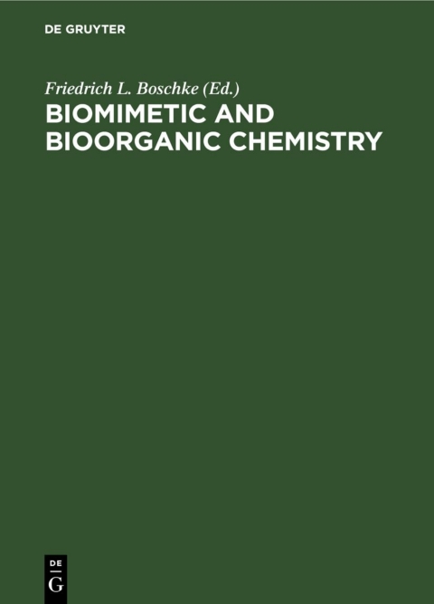 Cover image for book Biomimetic and Bioorganic Chemistry