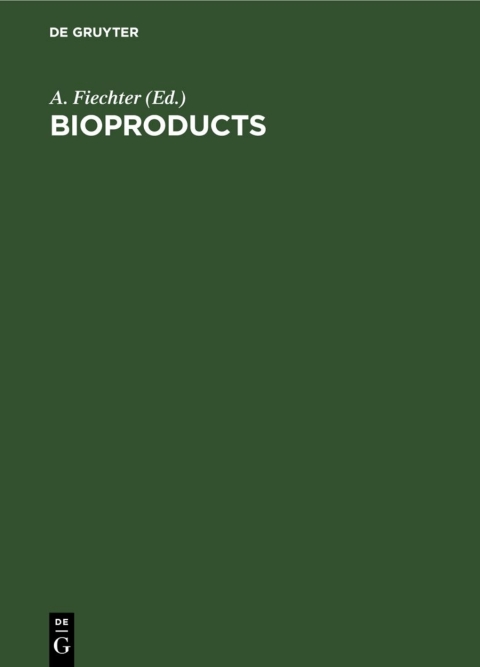 Cover image for book Bioproducts