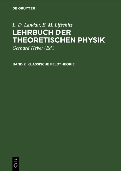 Cover image for book Klassische Feldtheorie