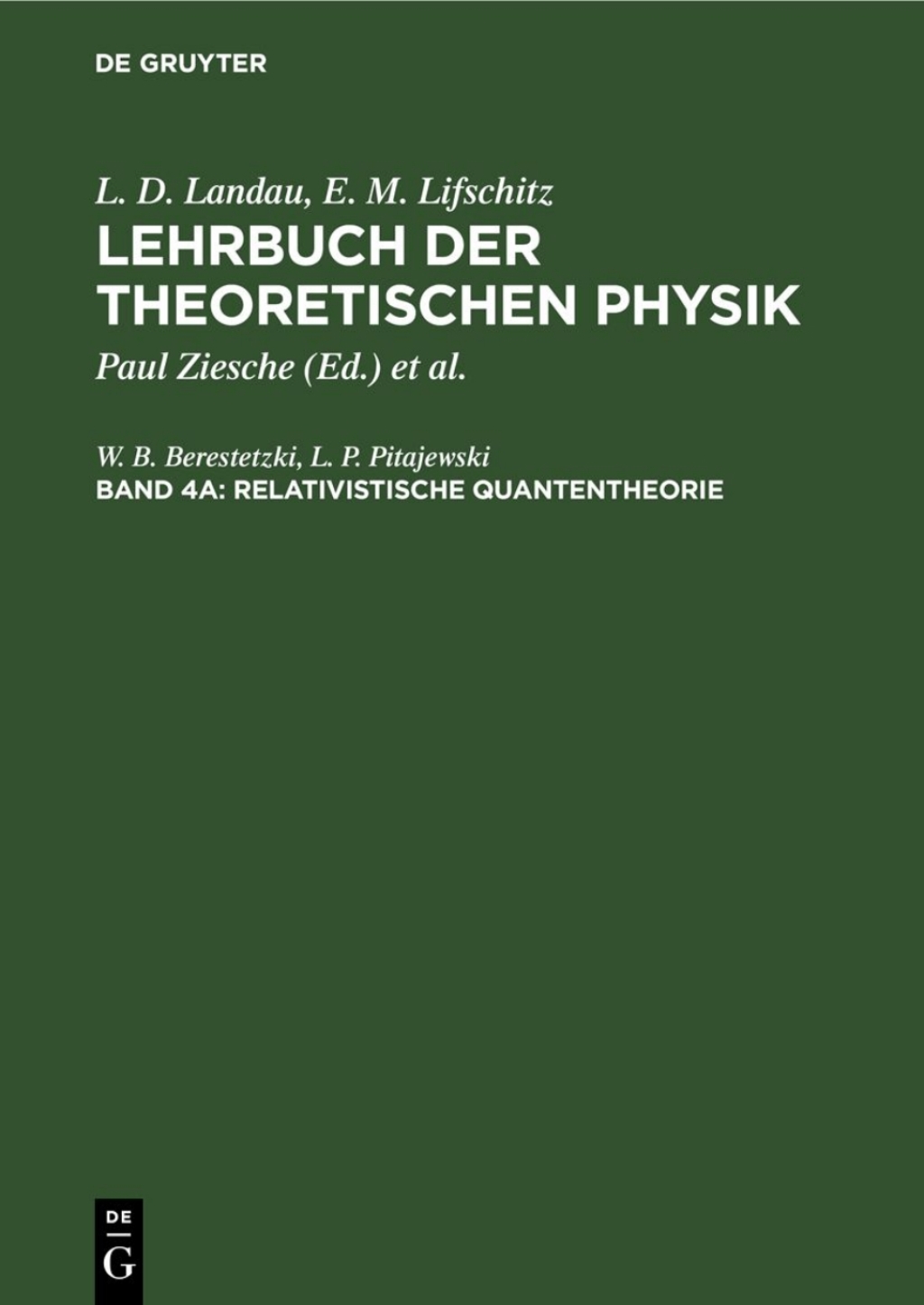Page Fidelity Relativistische Quantentheorie; $188.69