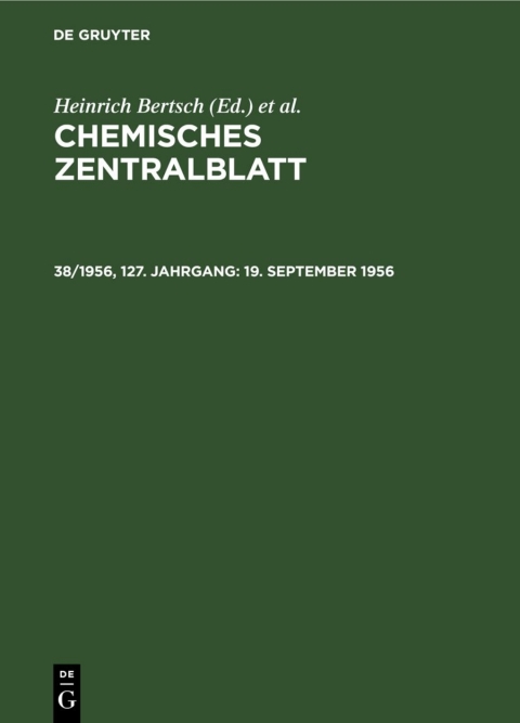 Cover image for book 19. September 1956