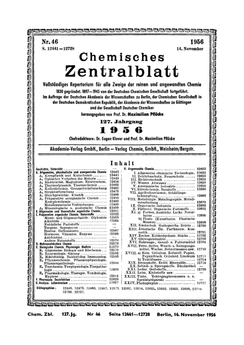 Cover image for book 14. November 1956