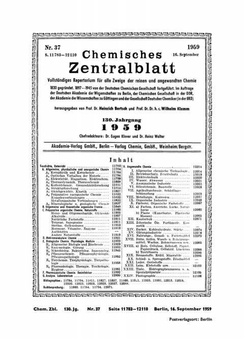 Cover image for book 16. September 1959