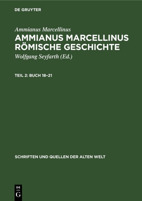 Cover image for book Buch 18–21