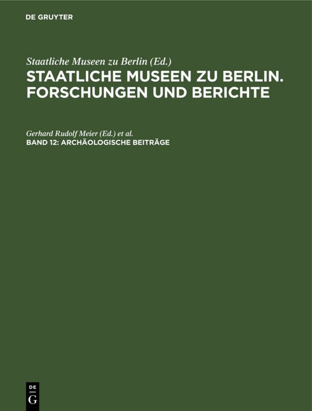 Page Fidelity Archäologische Beiträge; $112.76