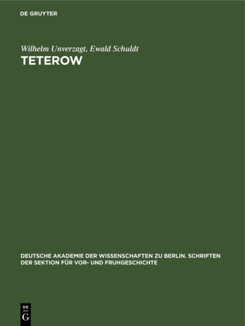Cover image for book Teterow