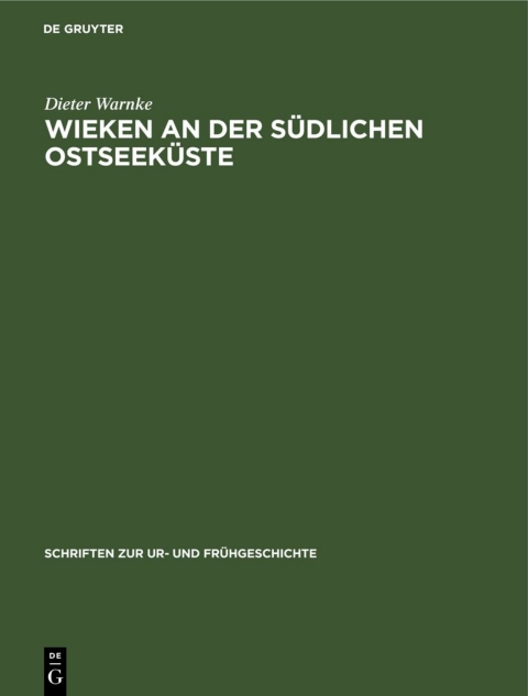 Cover image for book Wieken an der südlichen Ostseeküste