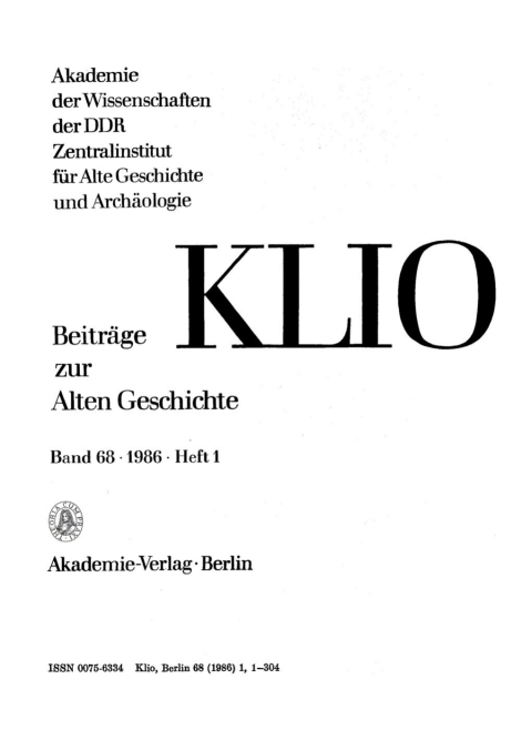 Cover image for book 1986