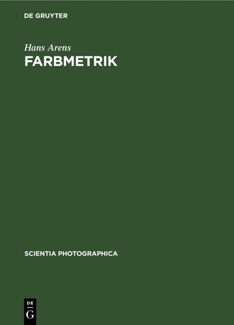 Cover image for book Farbmetrik