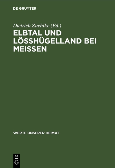 Cover image for book Elbtal und Lösshügelland bei Meissen