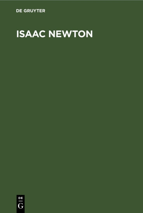 Cover image for book Isaac Newton