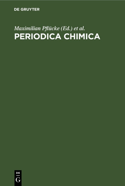 Cover image for book Periodica Chimica