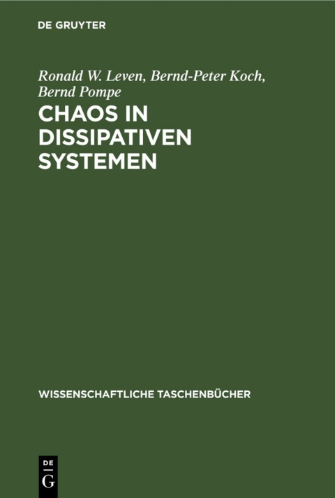 Cover image for book Chaos in dissipativen Systemen