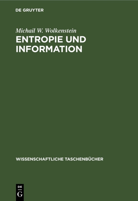 Cover image for book Entropie und Information