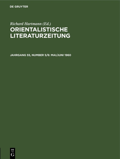 Cover image for book Mai/Juni 1960