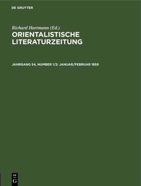 Cover image for book Januar/Februar 1959