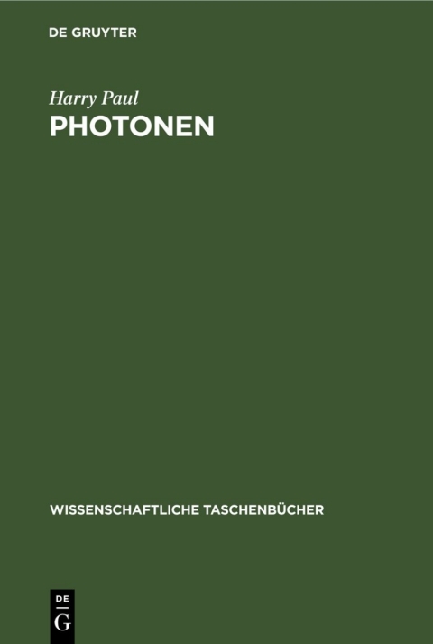 Cover image for book Photonen