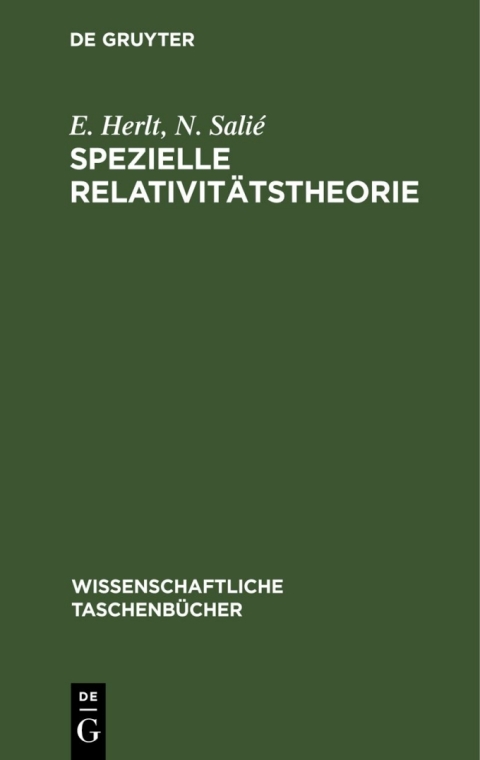 Cover image for book Spezielle Relativitätstheorie