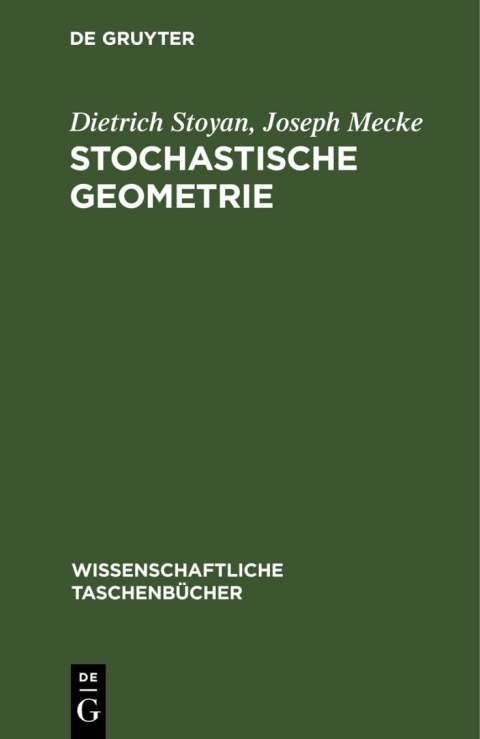 Cover image for book Stochastische Geometrie