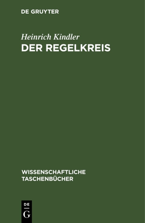 Cover image for book Der Regelkreis