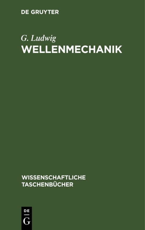 Cover image for book Wellenmechanik