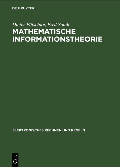 Cover image for book Mathematische Informationstheorie