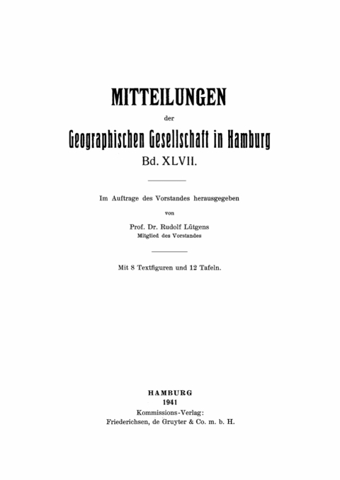 Cover image for book Zur Geographie der Republik Guatemala