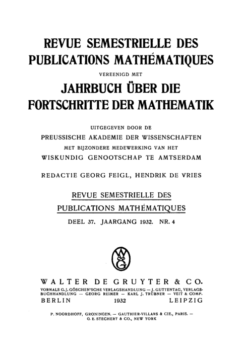 Cover image for book Jaargang 32